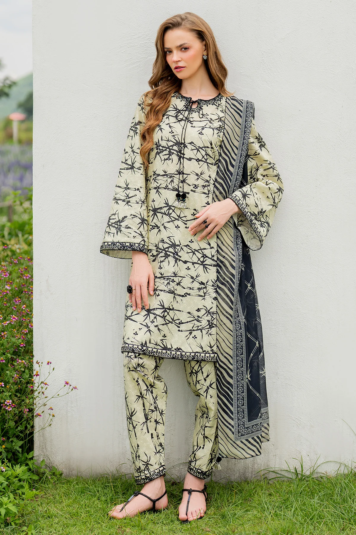 EMBROIDERED SOFT CAMBRIC RTW-1217 - Image 5