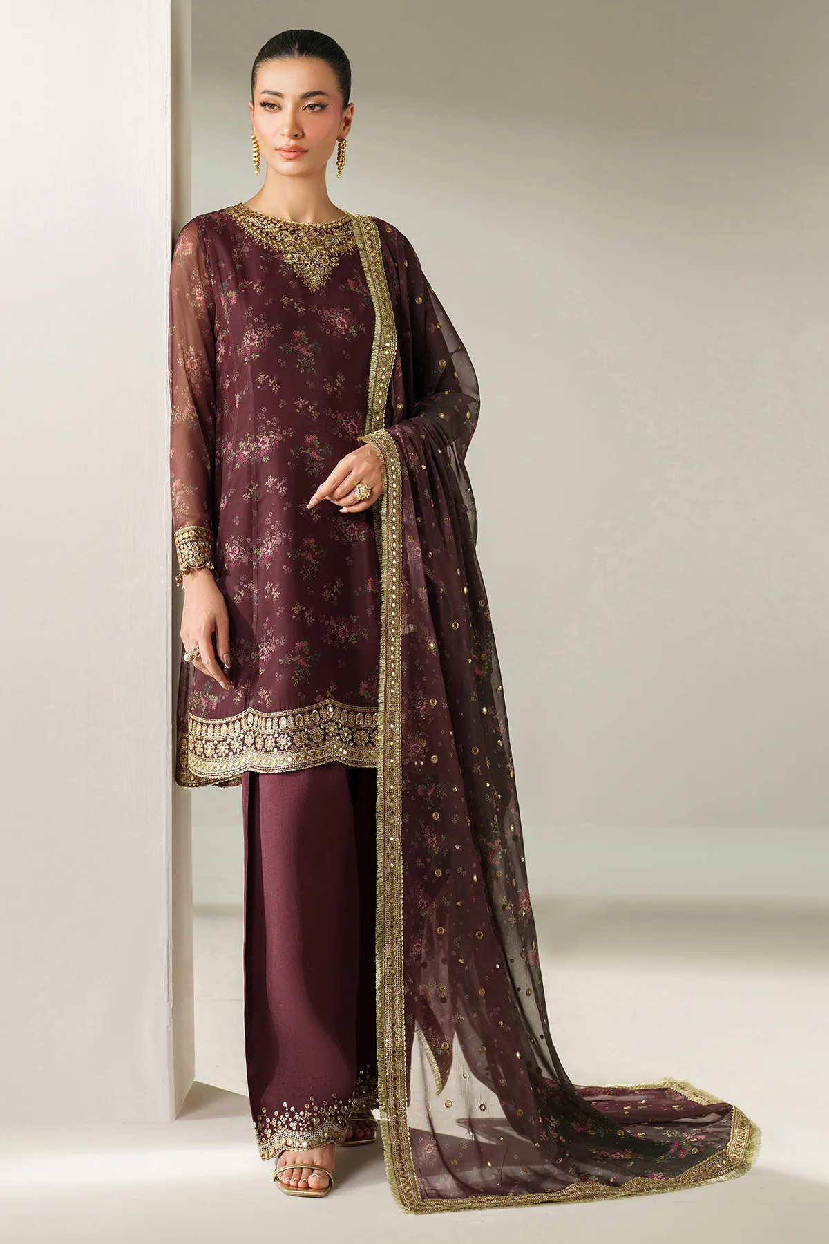 EMBROIDERED CHIFFON UC-3096 - Image 5