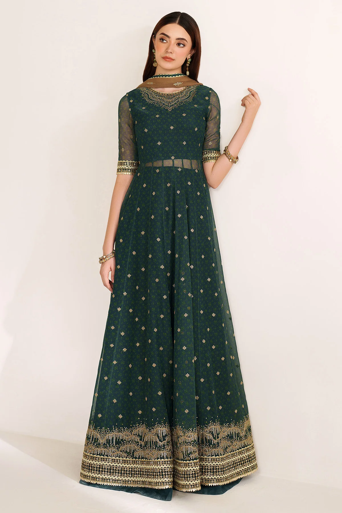 EMBROIDERED CHIFFON UC-3102 - Image 8