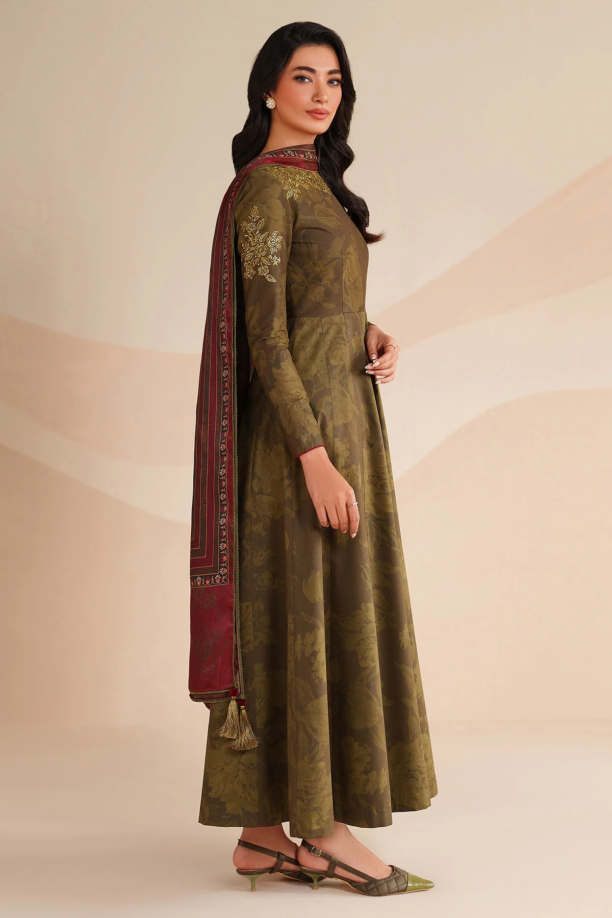 EMBROIDERED PREMIUM VISCOSE RTW-1281 - Image 8