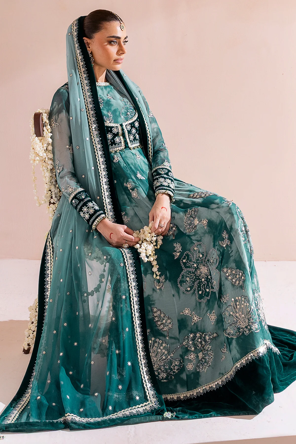 Embroidered Velvet Formal CVF D-06 - Image 10