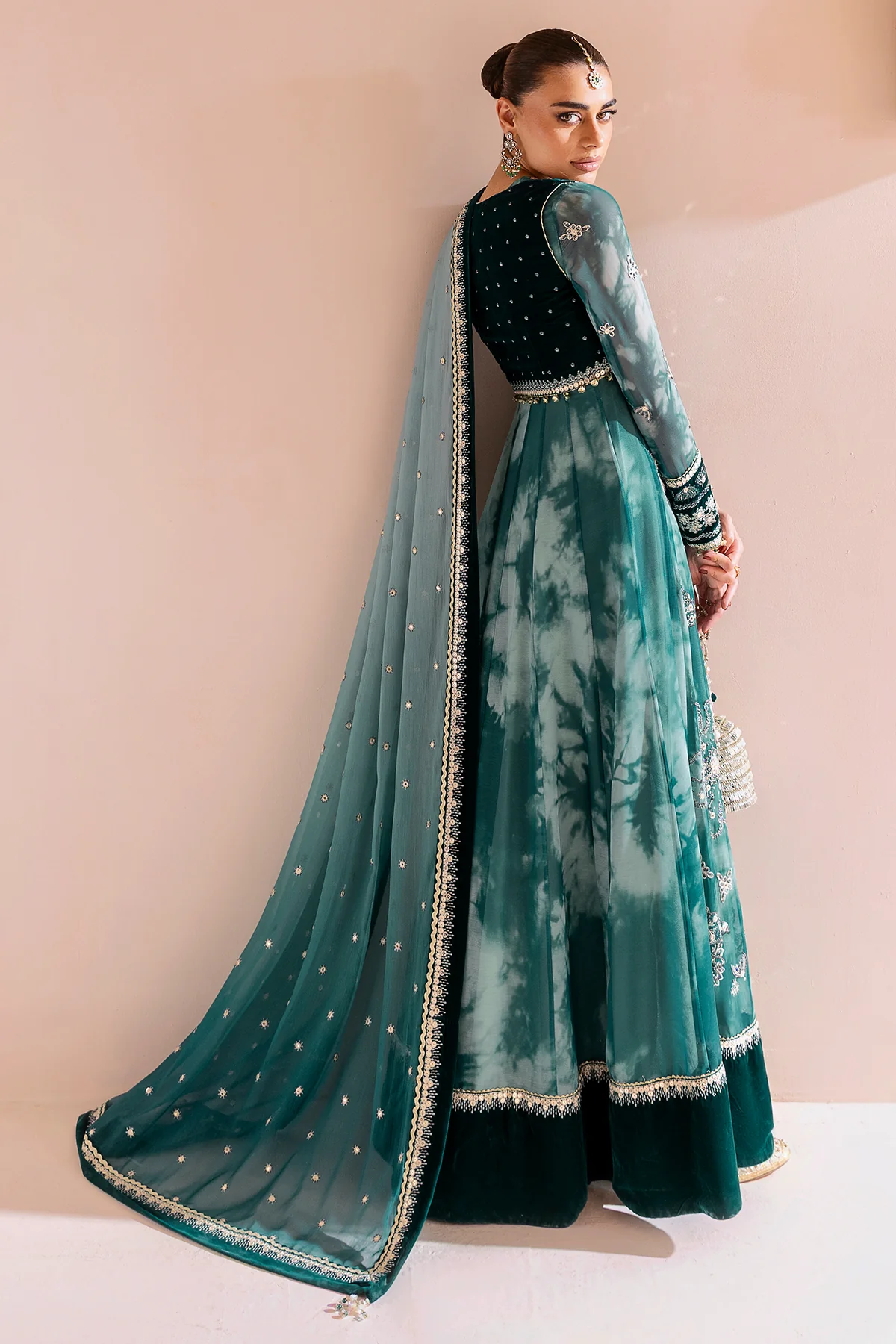 Embroidered Velvet Formal CVF D-06 - Image 3